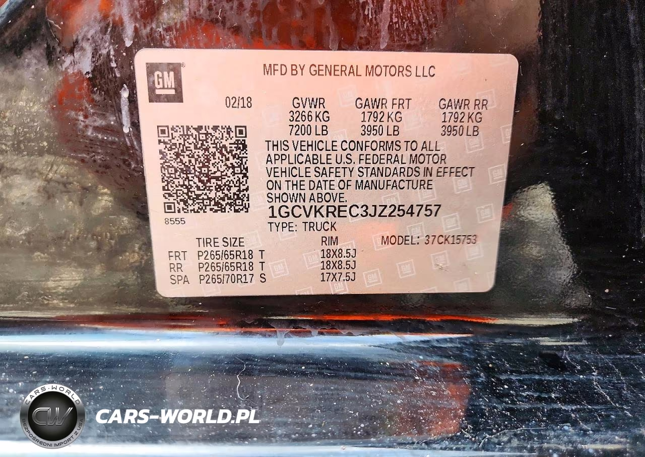 2018 Chevrolet Silverado K1500 Lt VIN:1GCVKREC3JZ254757 - 12