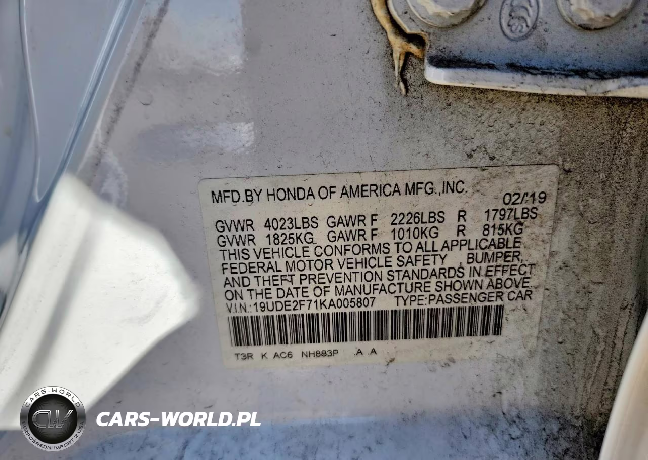 2019 Acura Ilx Premium VIN:19UDE2F71KA005807 - 12