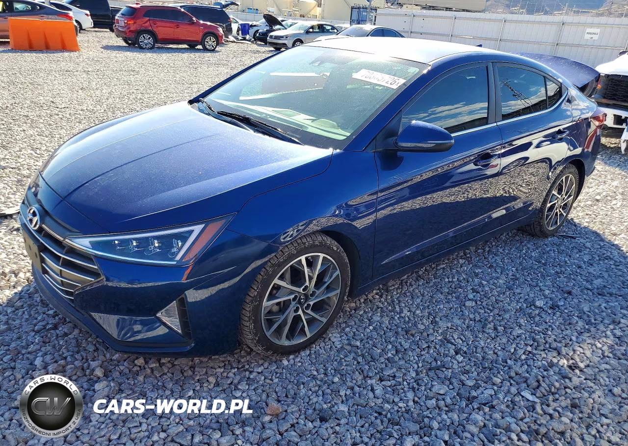 2020 Hyundai Elantra Limited VIN:5NPD84LFXLH585520 - 1