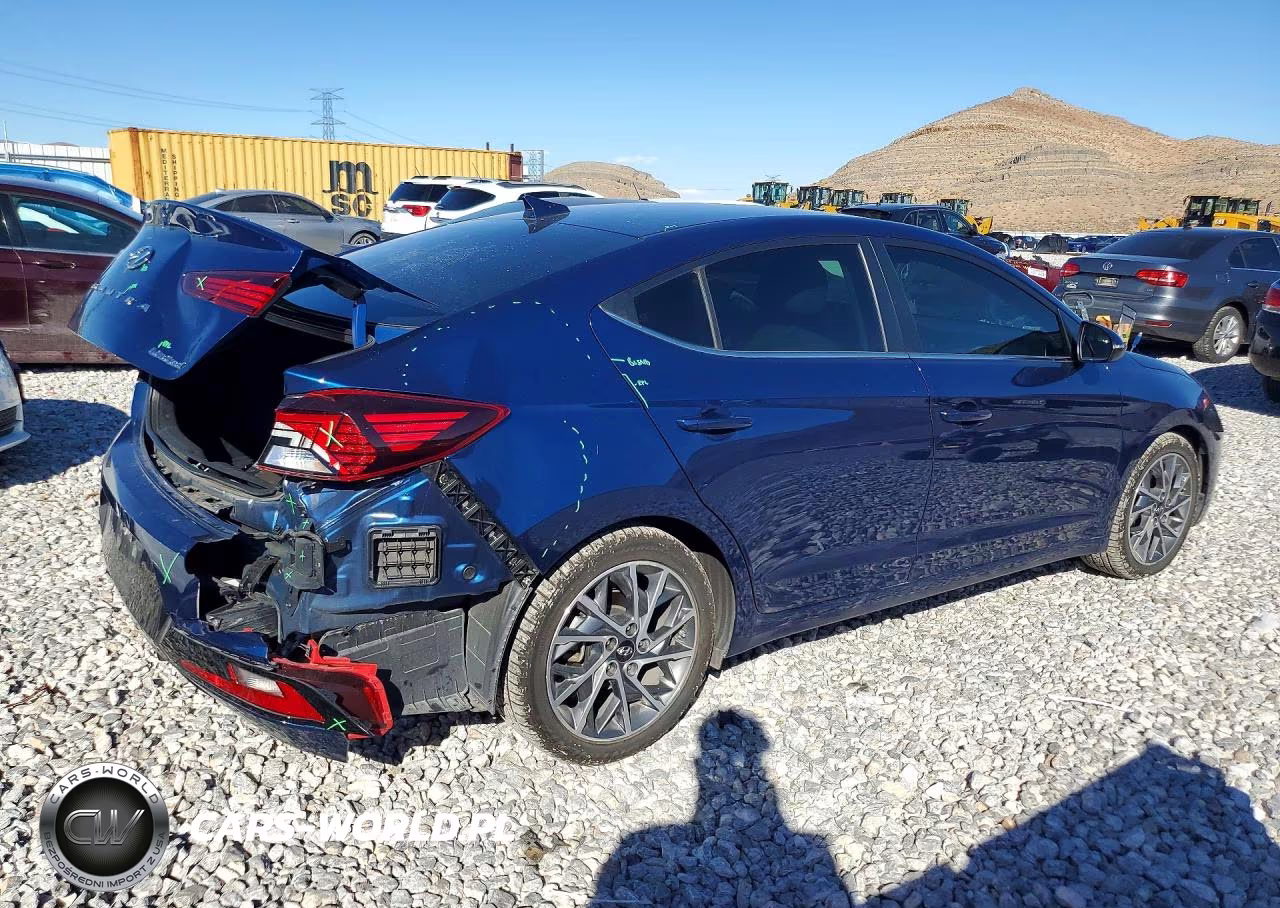 2020 Hyundai Elantra Limited VIN:5NPD84LFXLH585520 - 3
