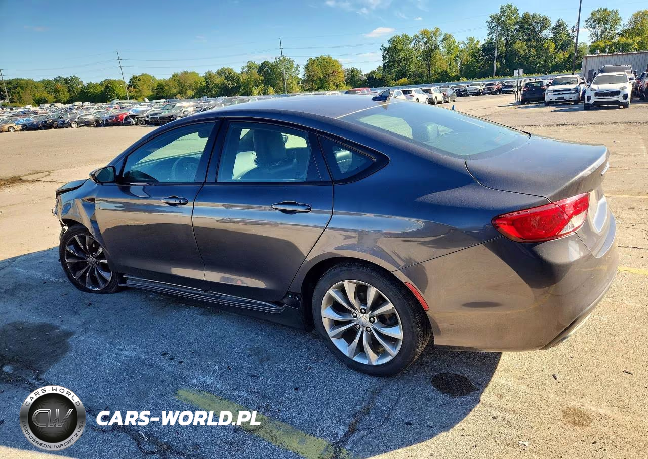 2015 Chrysler 200 S VIN:1C3CCCBG1FN731407 - 2