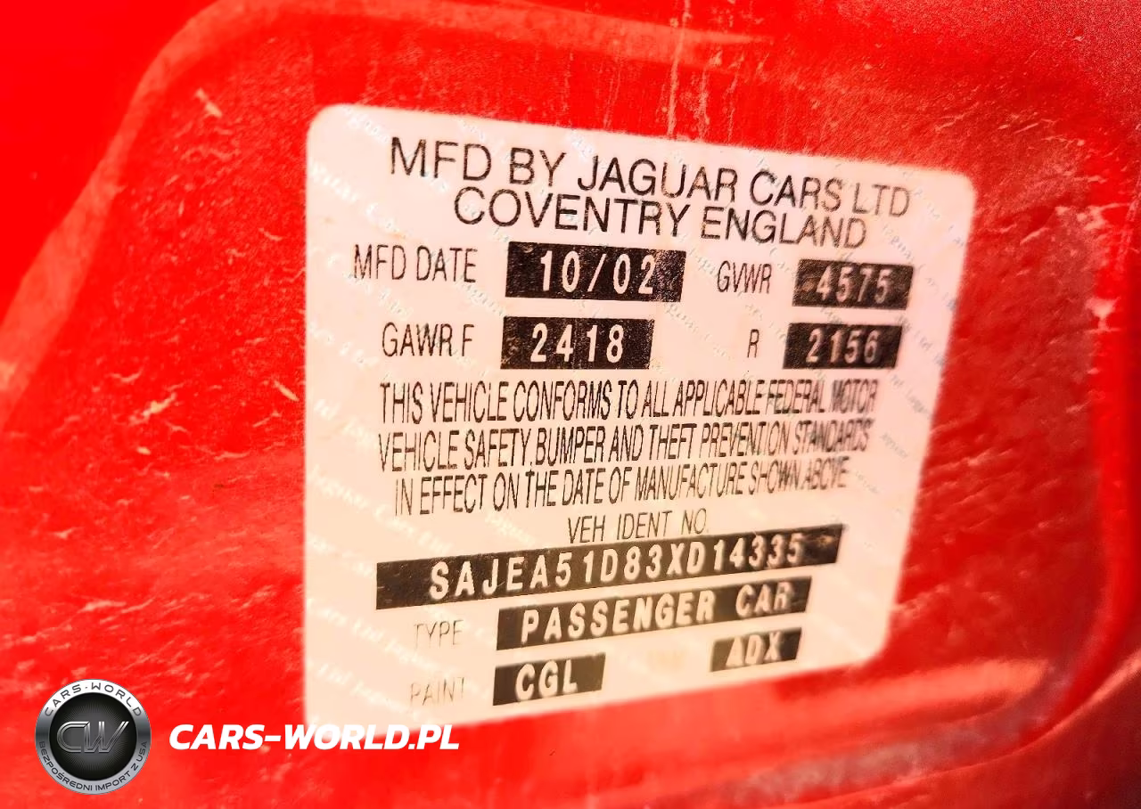 2003 Jaguar X-Type 2.5 VIN:SAJEA51D83XD14335 - 13