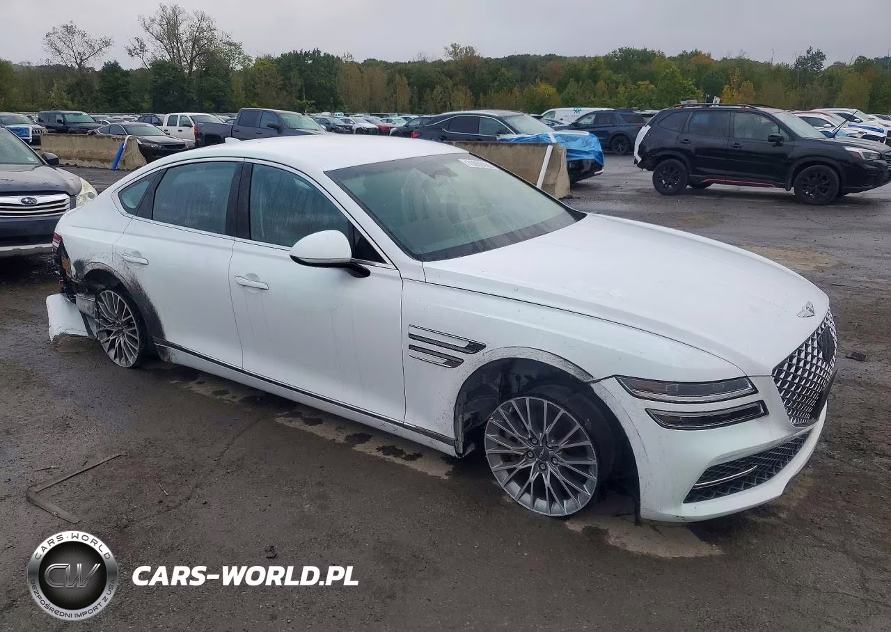 2024 Genesis G80 2.5T VIN:KMTGB4SC2RU241170 - 4