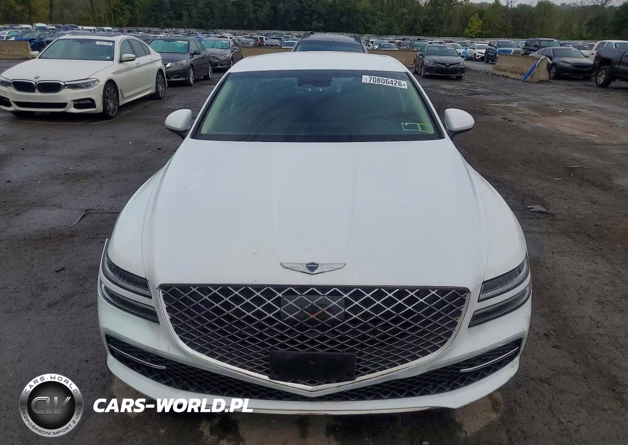 2024 Genesis G80 2.5T VIN:KMTGB4SC2RU241170 - 5