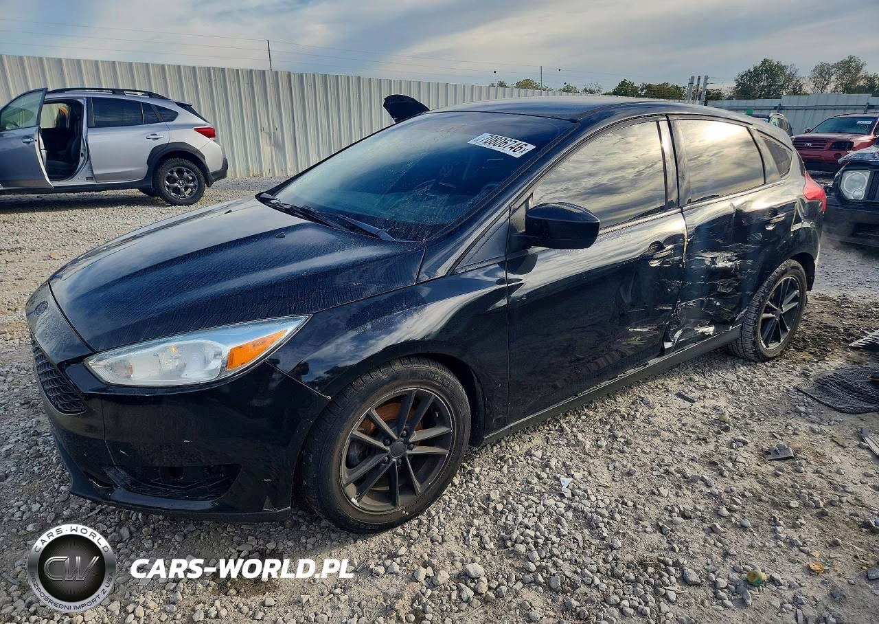 2018 Ford Focus Se VIN:1FADP3K28JL294878 - 1
