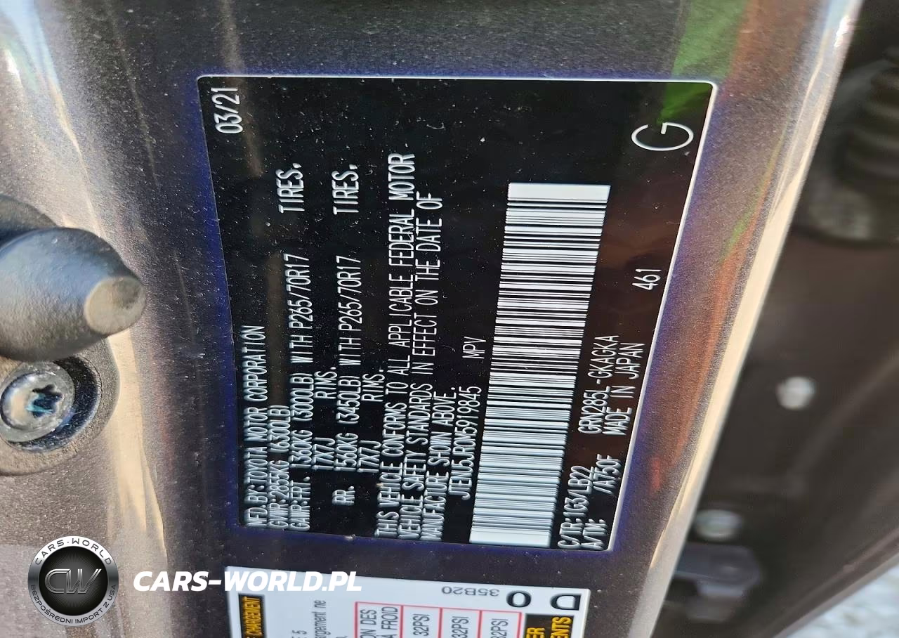 2021 Toyota 4Runner Sr5 Premium VIN:JTENU5JR0M5919845 - 13