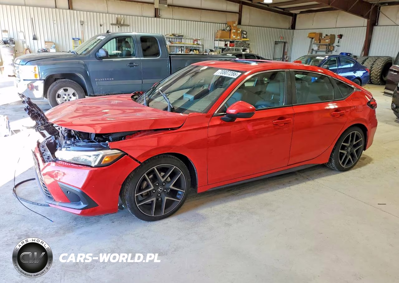 2022 Honda Civic Sport Touring VIN:19XFL1H88NE017015 - 1