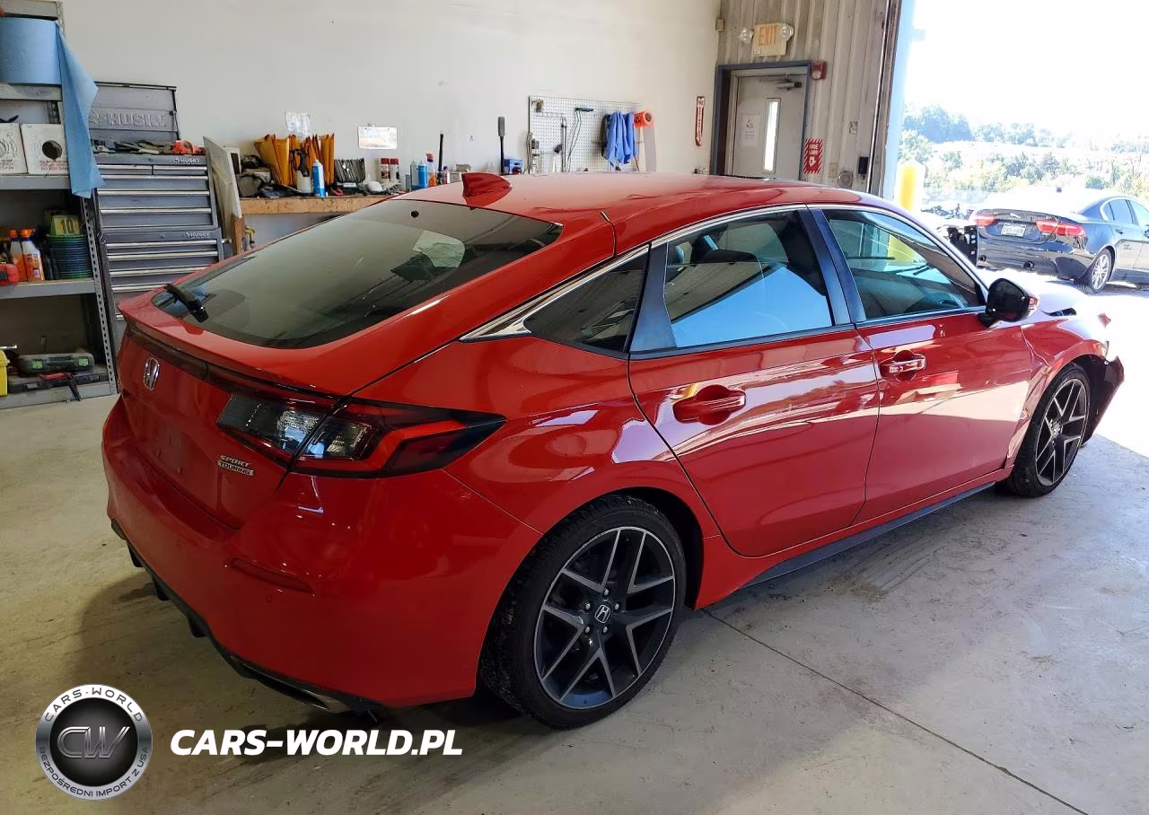 2022 Honda Civic Sport Touring VIN:19XFL1H88NE017015 - 3