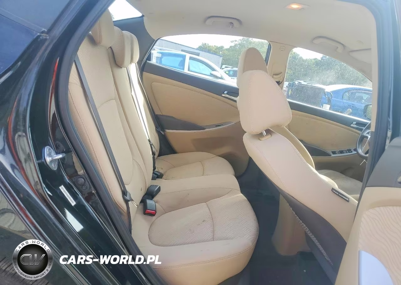 2013 Hyundai Accent Gls VIN:KMHCU4AE1DU382326 - 10
