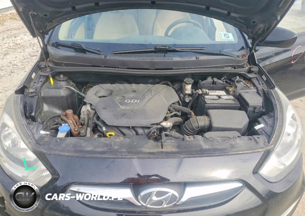 2013 Hyundai Accent Gls VIN:KMHCU4AE1DU382326 - 11