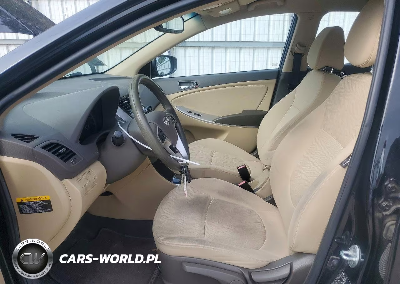 2013 Hyundai Accent Gls VIN:KMHCU4AE1DU382326 - 7