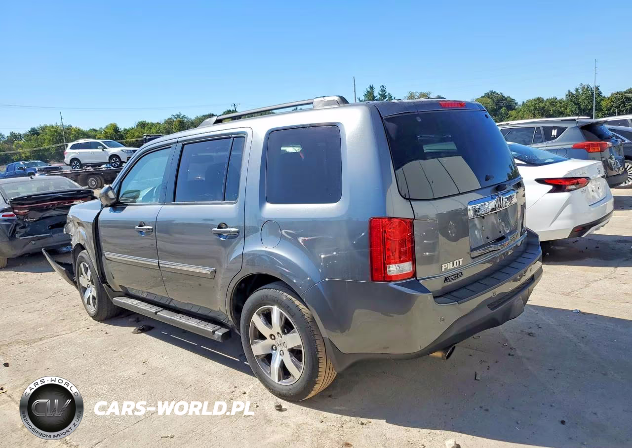 2012 Honda Pilot Touring VIN:5FNYF3H94CB020621 - 2