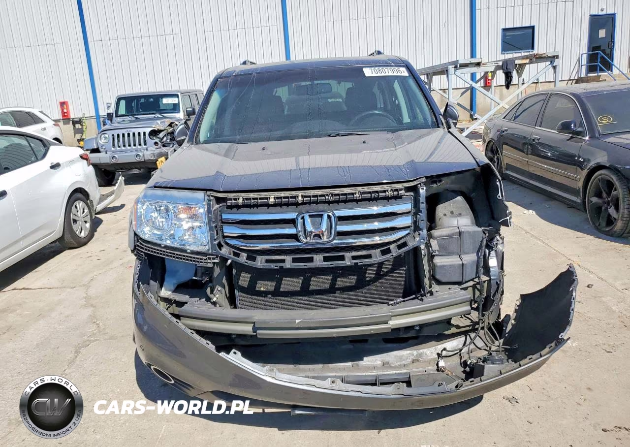 2012 Honda Pilot Touring VIN:5FNYF3H94CB020621 - 5