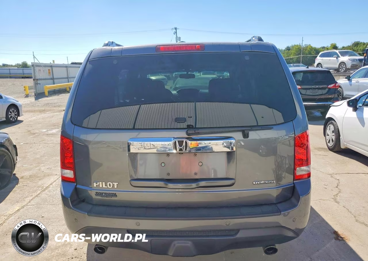 2012 Honda Pilot Touring VIN:5FNYF3H94CB020621 - 6