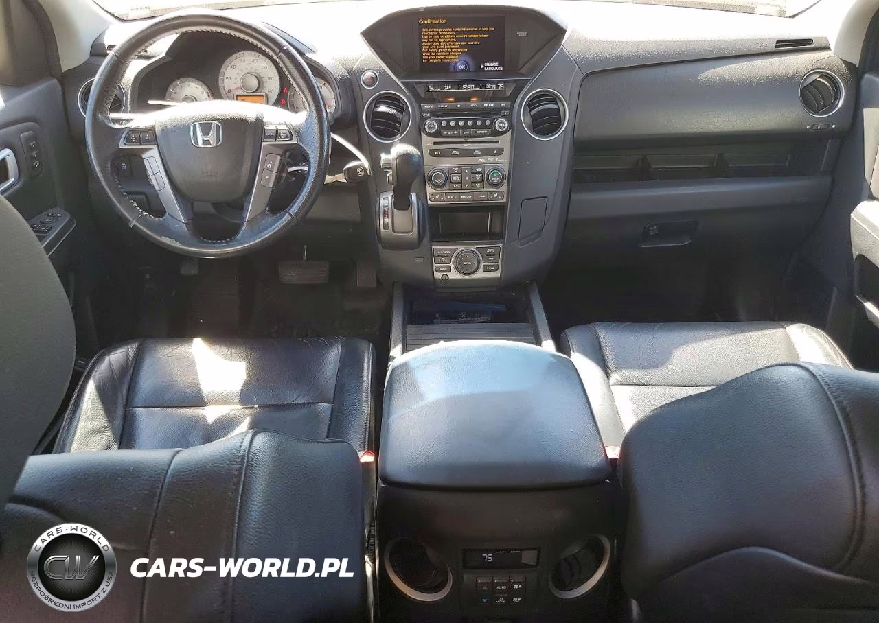 2012 Honda Pilot Touring VIN:5FNYF3H94CB020621 - 8