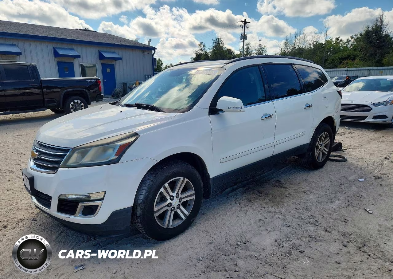 2015 Chevrolet Traverse Lt VIN:1GNKRGKD3FJ181466 - 1