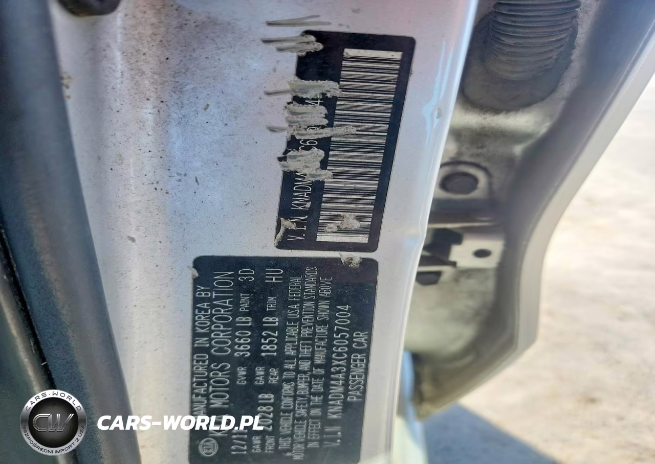2012 Kia Rio Lx VIN:KNADM4A3XC6057004 - 13