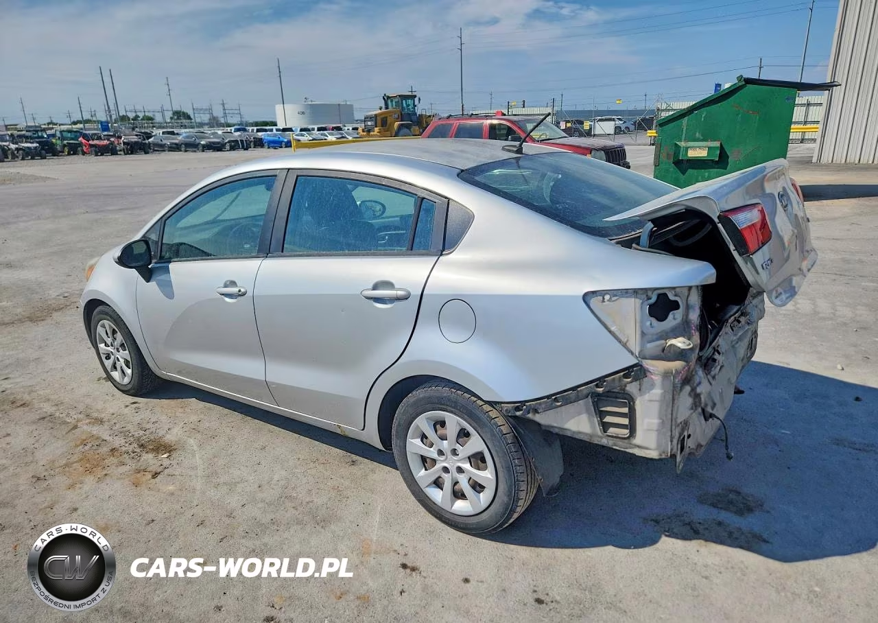2012 Kia Rio Lx VIN:KNADM4A3XC6057004 - 2