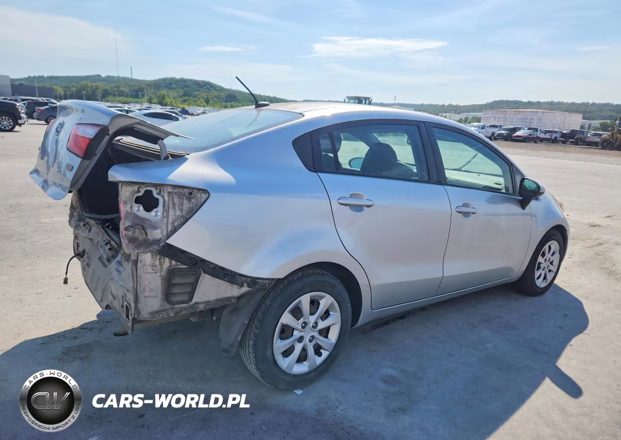 2012 Kia Rio Lx VIN:KNADM4A3XC6057004 - 3