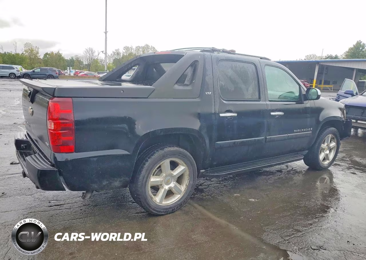 2008 Chevrolet Avalanche K1500 VIN:3GNFK123X8G309586 - 3