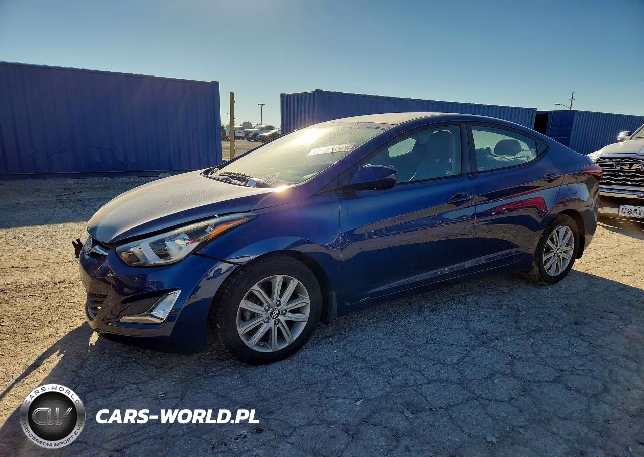 2016 Hyundai Elantra Se – zdjęcie 1 z 12