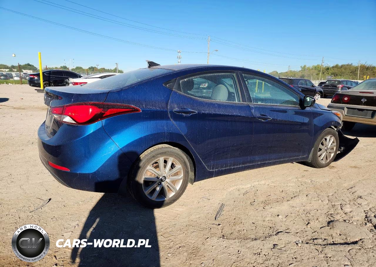 2016 Hyundai Elantra Se VIN:5NPDH4AE0GH689207 - 3