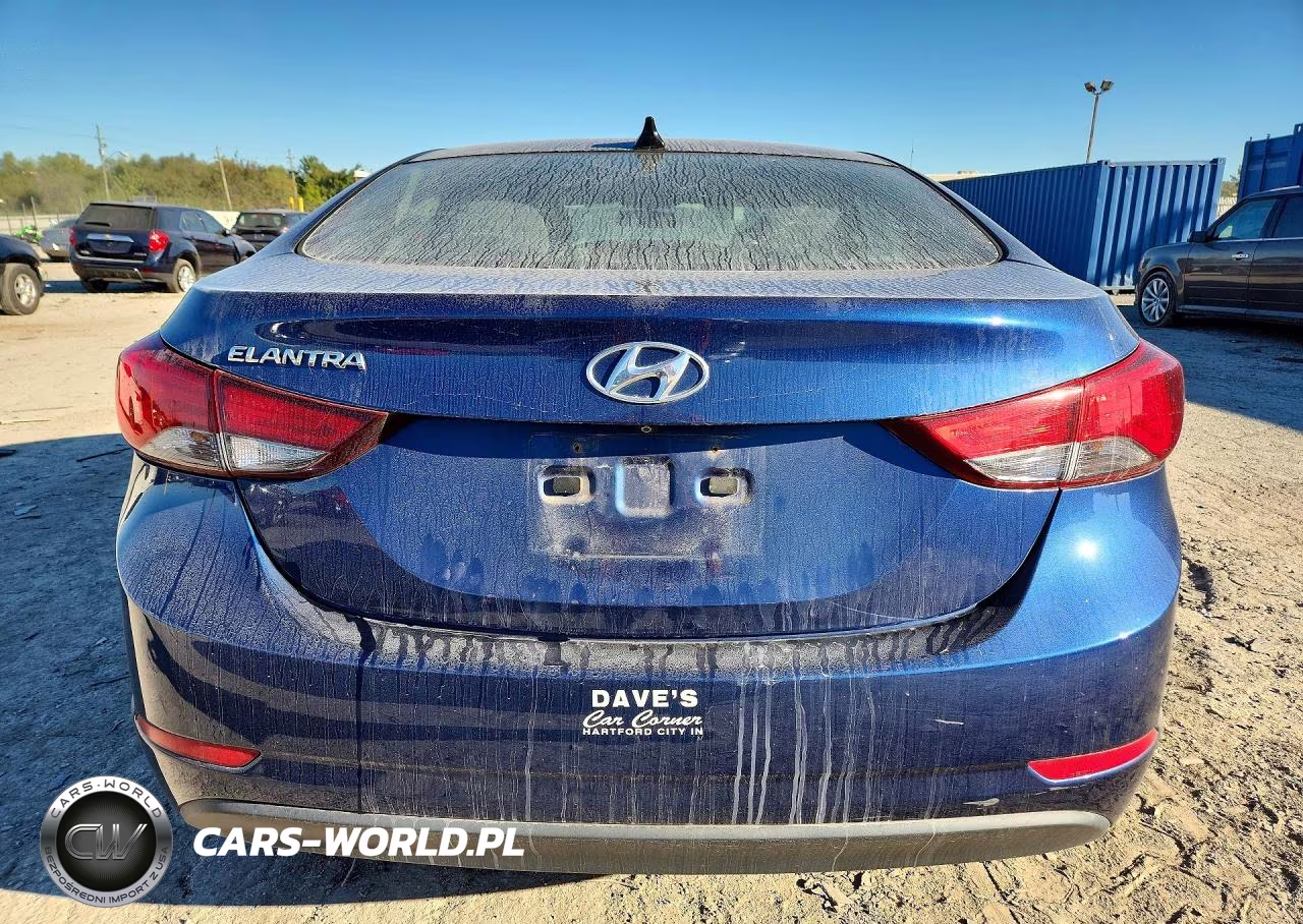 2016 Hyundai Elantra Se VIN:5NPDH4AE0GH689207 - 6