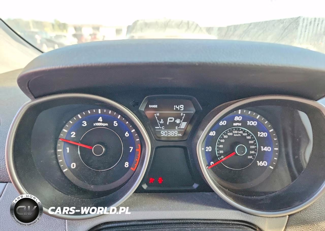 2016 Hyundai Elantra Se VIN:5NPDH4AE0GH689207 - 9