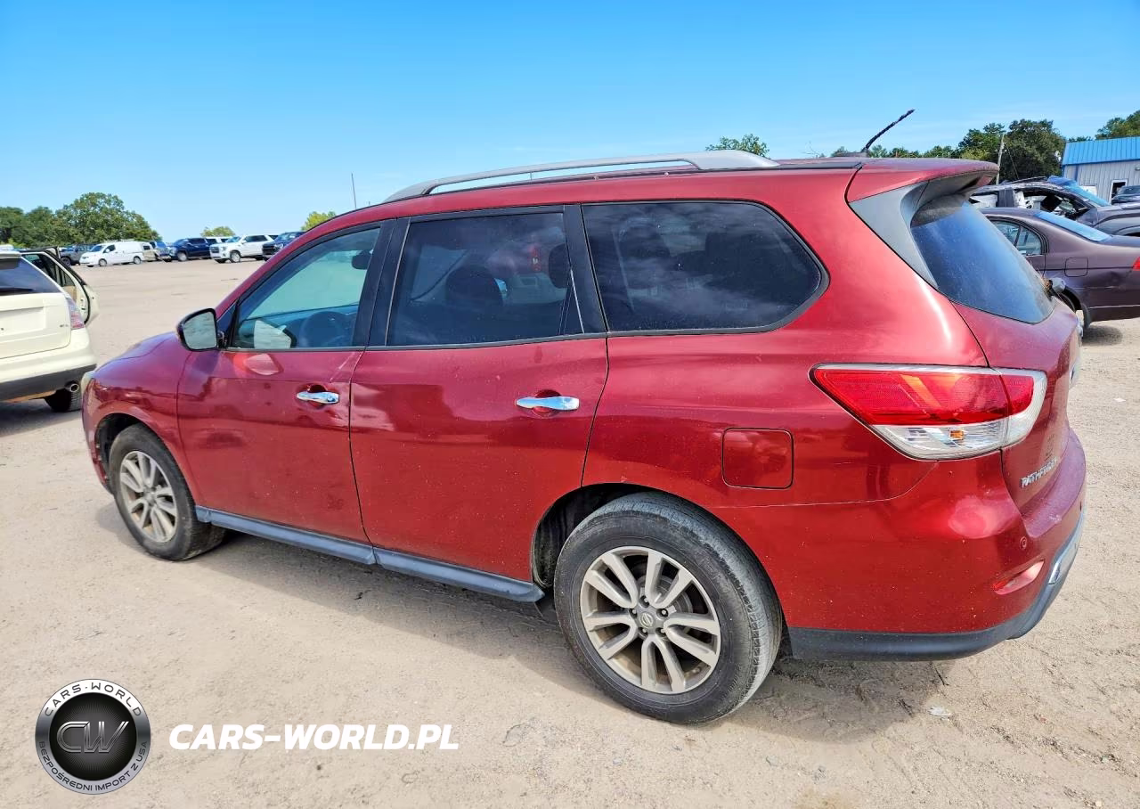 2015 Nissan Pathfinder Sv VIN:5N1AR2MN8FC633540 - 2