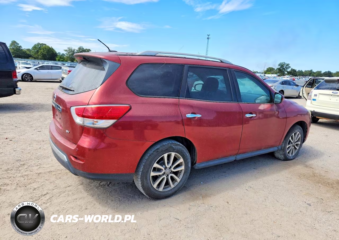 2015 Nissan Pathfinder Sv VIN:5N1AR2MN8FC633540 - 3