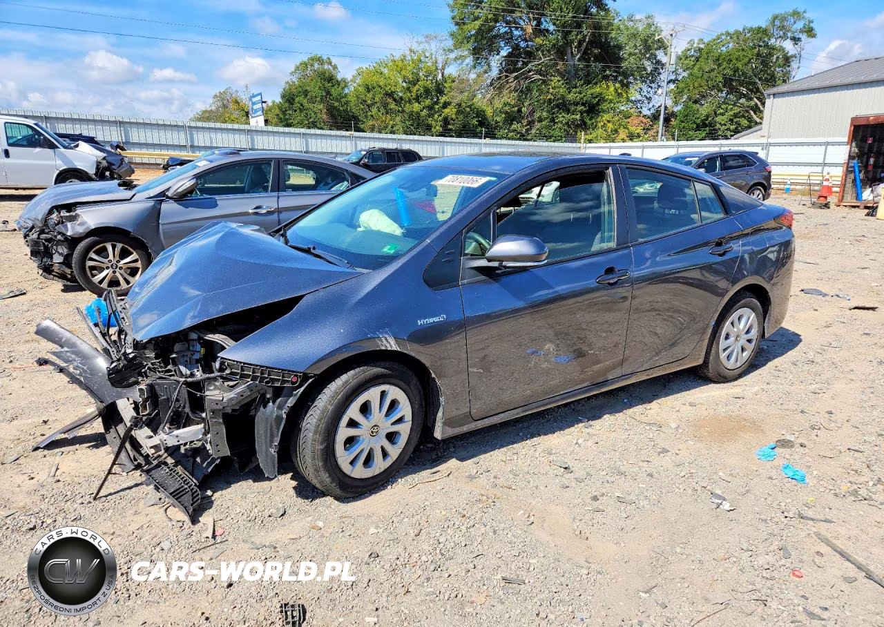 2022 Toyota Prius L Eco VIN:JTDKAMFU0N3169559 - 1
