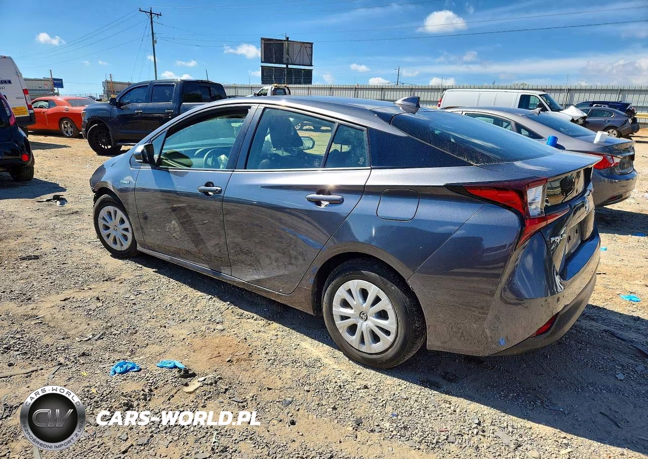 2022 Toyota Prius L Eco VIN:JTDKAMFU0N3169559 - 2