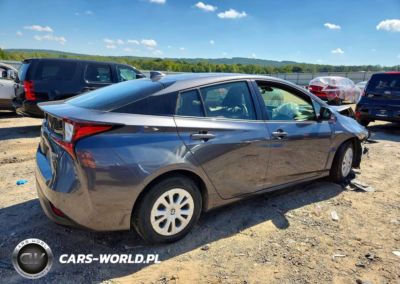 2022 Toyota Prius L Eco VIN:JTDKAMFU0N3169559 - 3