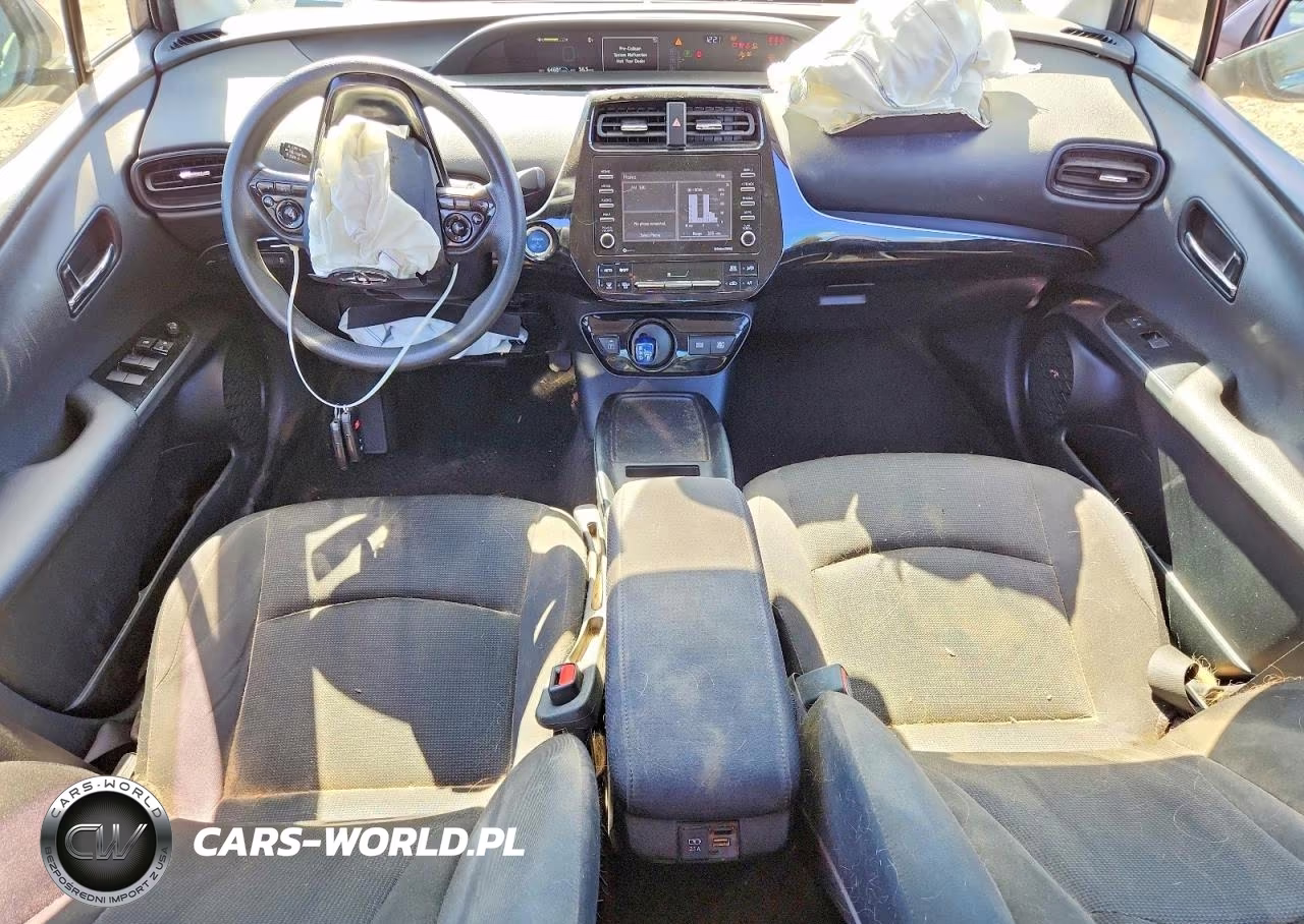 2022 Toyota Prius L Eco VIN:JTDKAMFU0N3169559 - 8