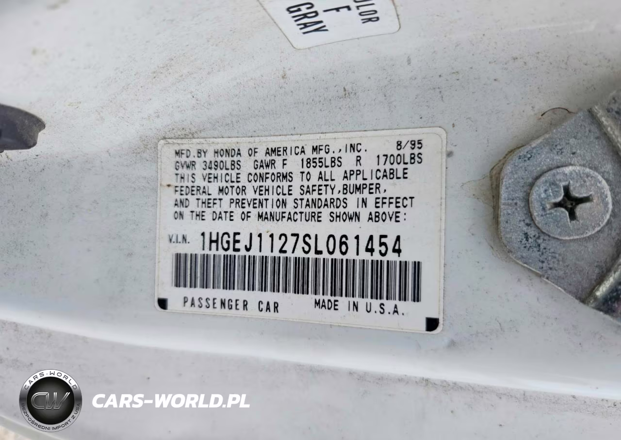 1995 Honda Civic Ex VIN:1HGEJ1127SL061454 - 13