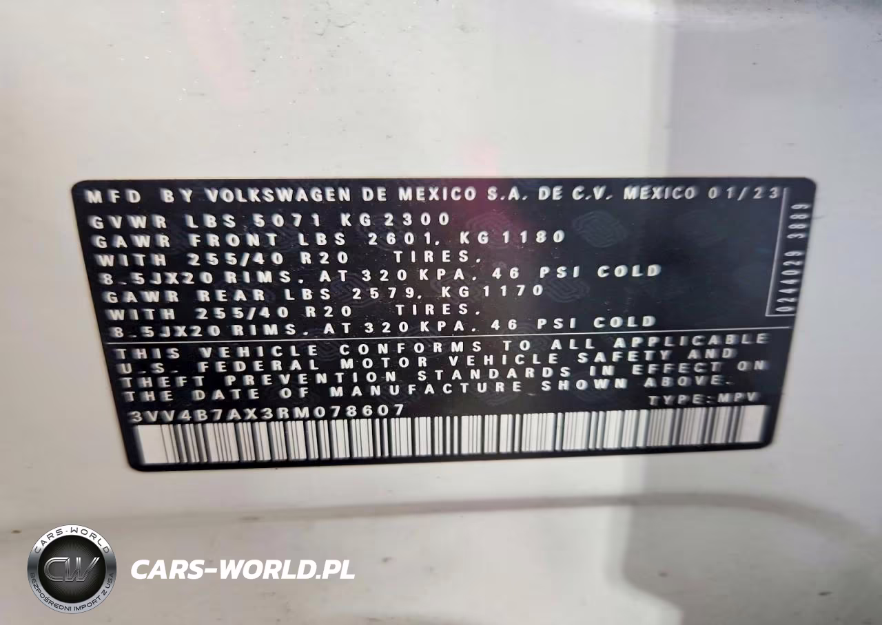 2024 Volkswagen Tiguan Sel R-Line Black VIN:3VV4B7AX3RM078607 - 13