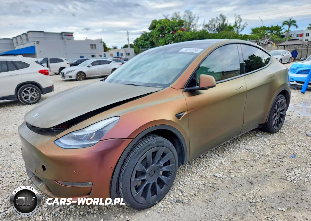 2023 Tesla Model Y VIN:7SAYGDEE1PF885169 - 1