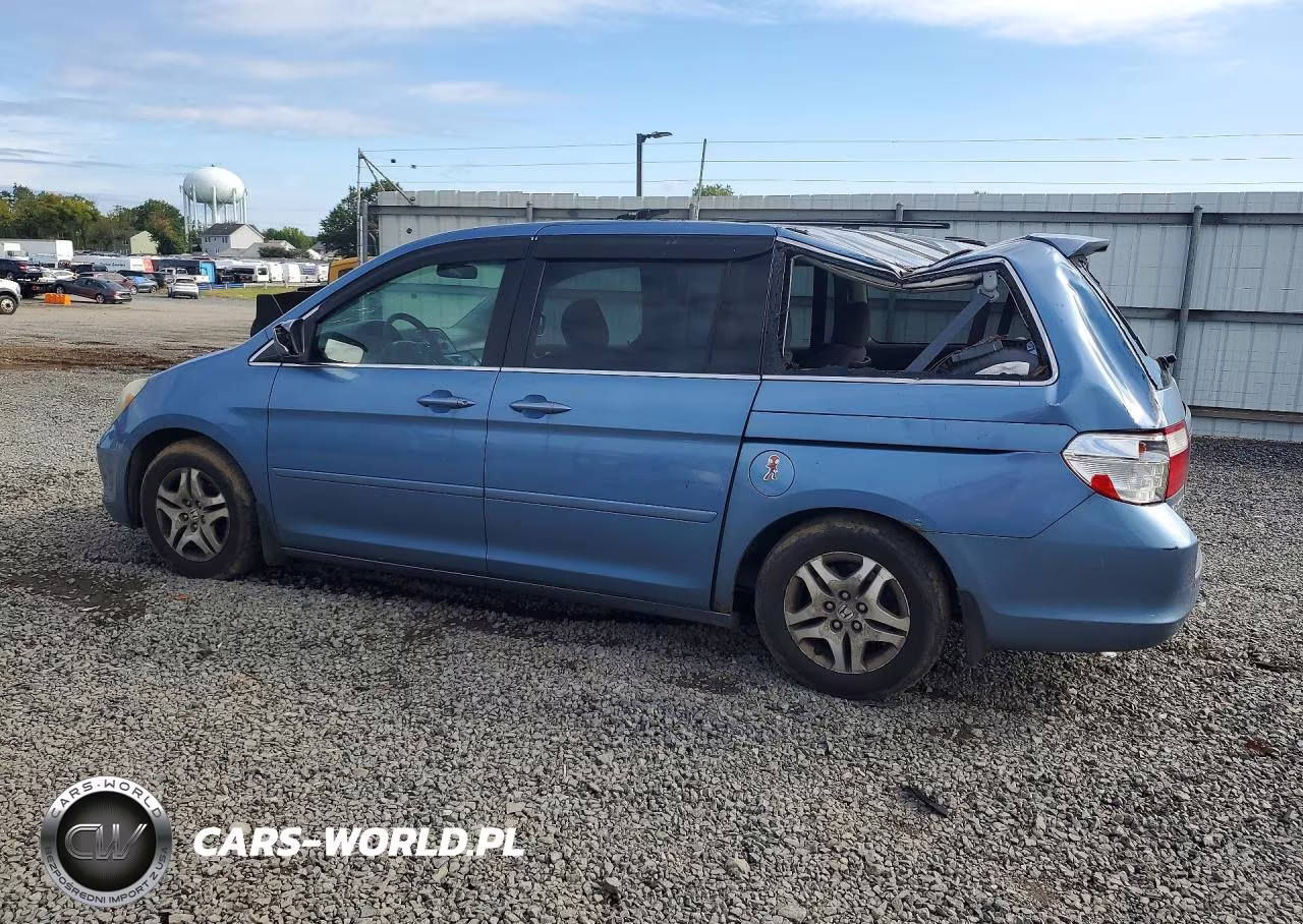 2006 Honda Odyssey Ex VIN:5FNRL38476B115132 - 2