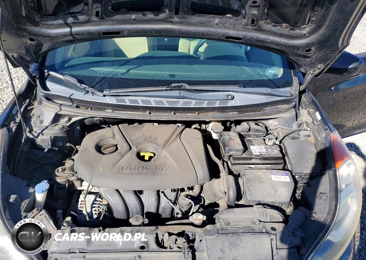 2013 Hyundai Elantra Gls VIN:KMHDH4AE5DU595045 - 11