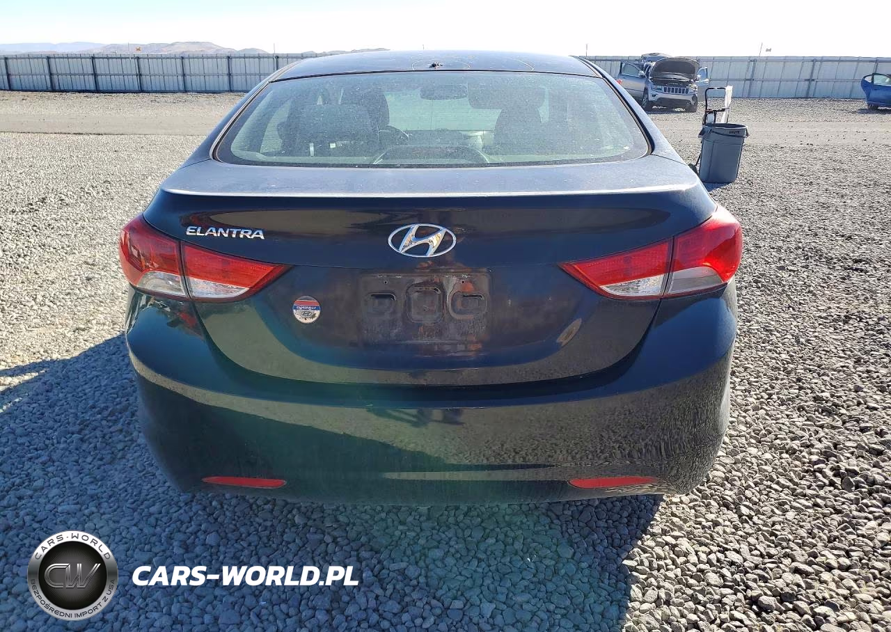 2013 Hyundai Elantra Gls VIN:KMHDH4AE5DU595045 - 6