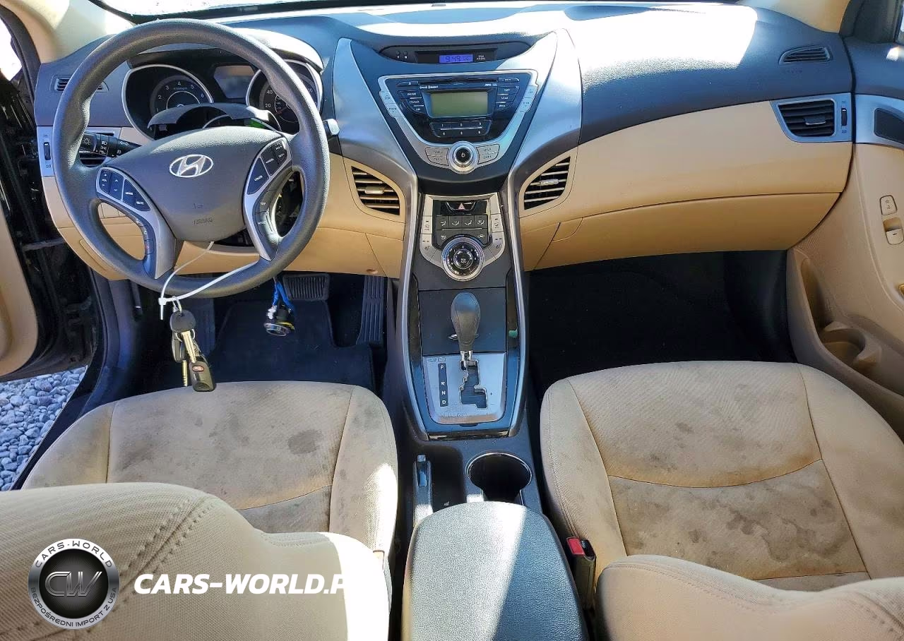 2013 Hyundai Elantra Gls VIN:KMHDH4AE5DU595045 - 8