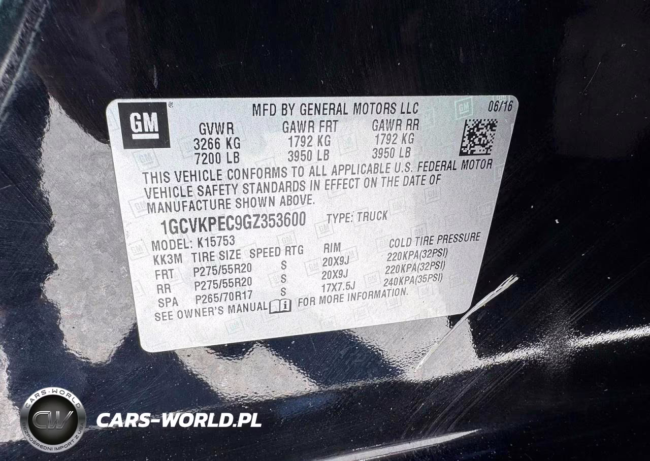 2016 Chevrolet Silverado K1500 Custom VIN:1GCVKPEC9GZ353600 - 11