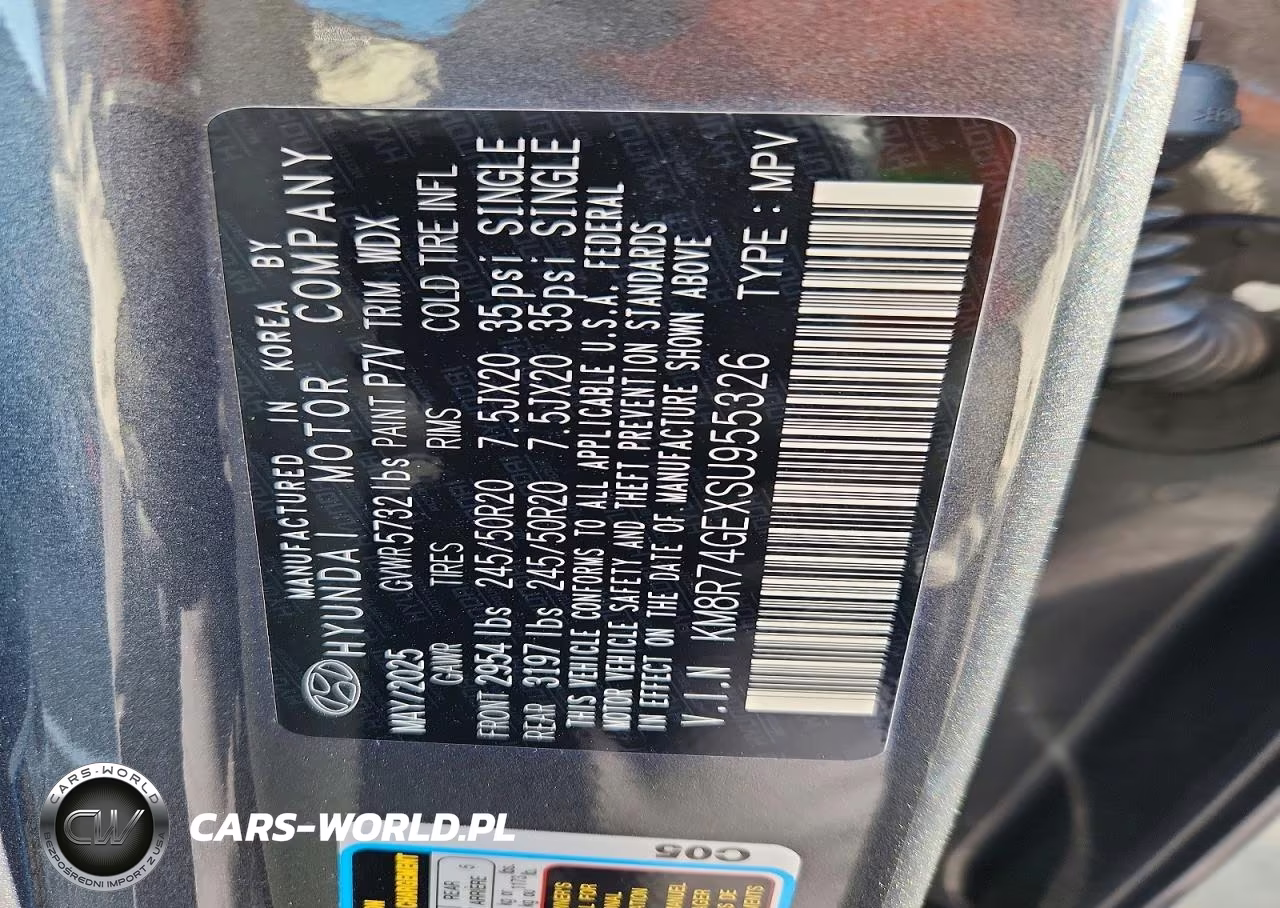 2025 Hyundai Palisade Calligraphy VIN:KM8R74GEXSU955326 - 13