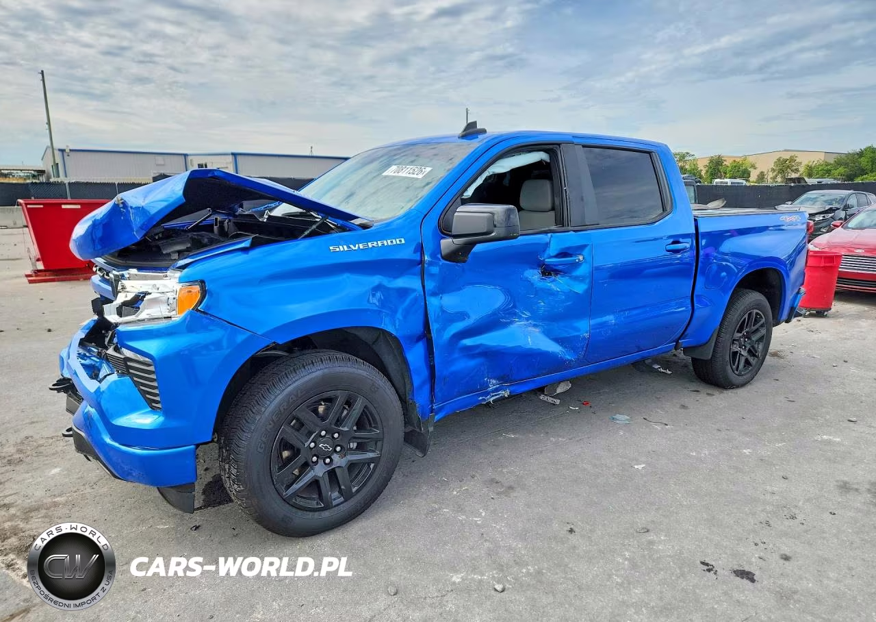 2025 Chevrolet Silverado K1500 Rst VIN:1GCPKEEK6SZ300981 - 1