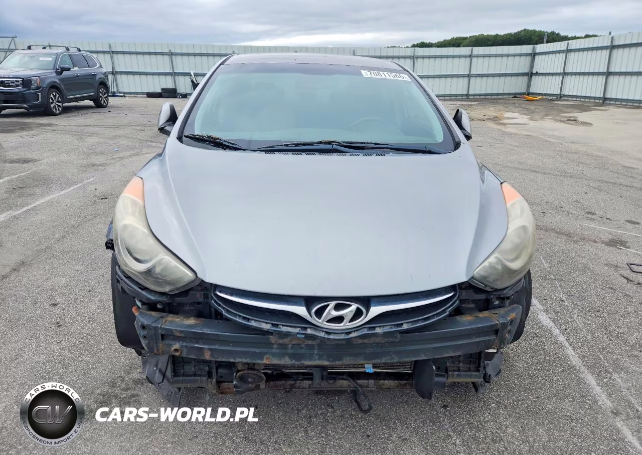 2011 Hyundai Elantra Gls VIN:KMHDH4AE9BU150420 - 5