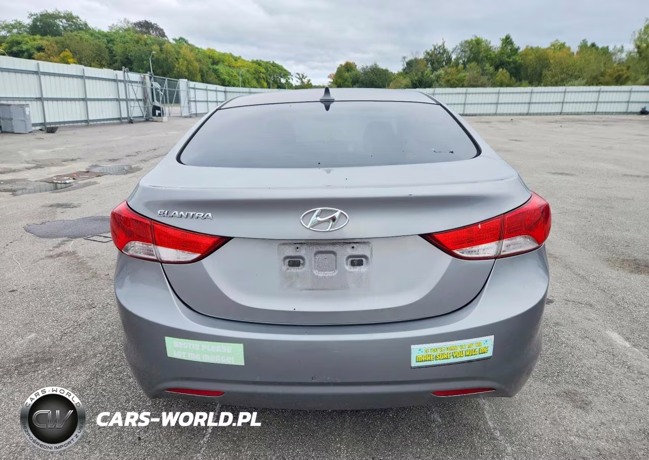 2011 Hyundai Elantra Gls VIN:KMHDH4AE9BU150420 - 6