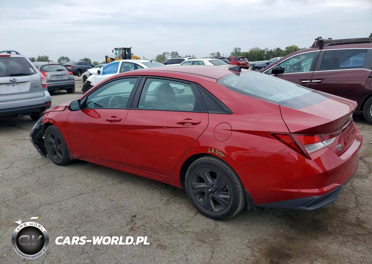 2022 Hyundai Elantra Sel VIN:KMHLS4AG9NU219688 - 2