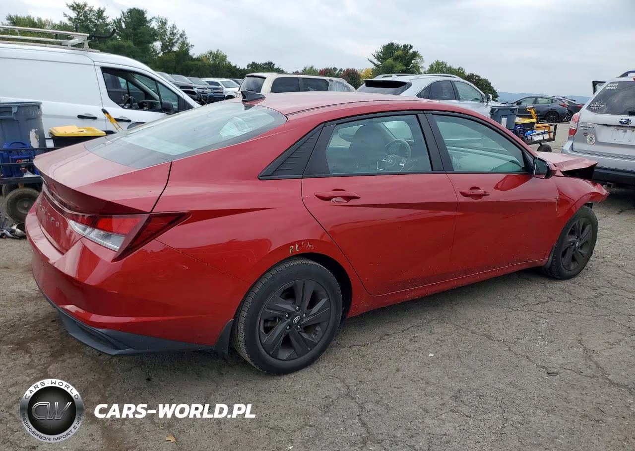 2022 Hyundai Elantra Sel VIN:KMHLS4AG9NU219688 - 3
