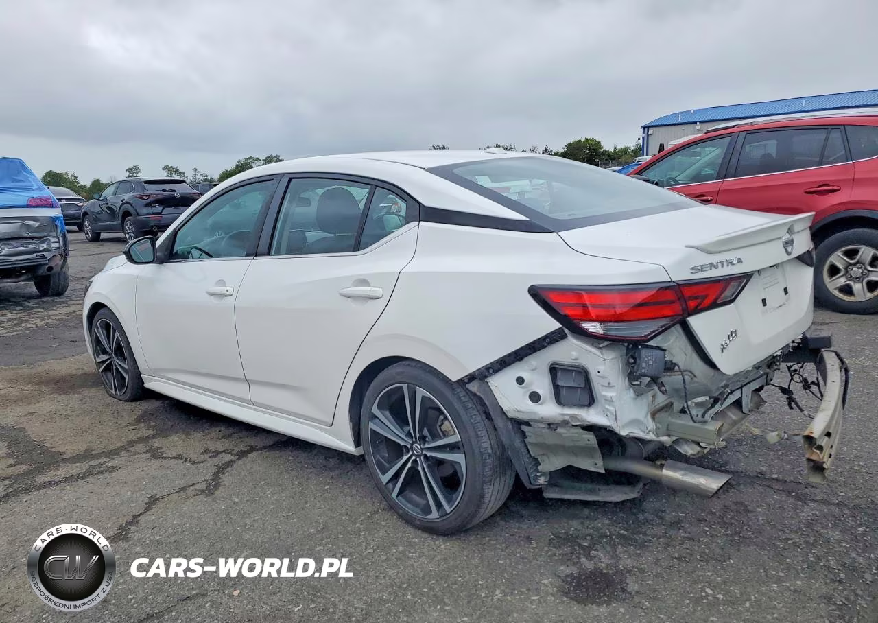 2021 Nissan Sentra Sr VIN:3N1AB8DV4MY203667 - 2