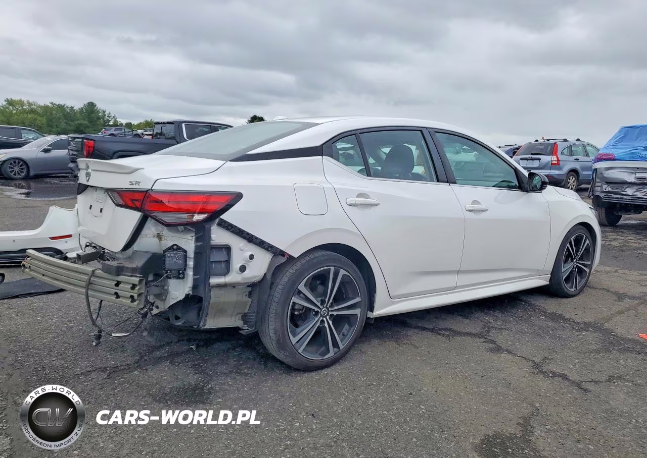 2021 Nissan Sentra Sr VIN:3N1AB8DV4MY203667 - 3